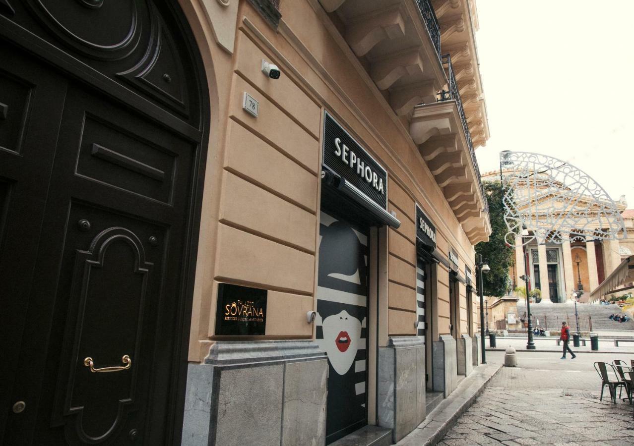 Palazzo Sovrana Serviced Luxury Apartments Палермо Екстериор снимка